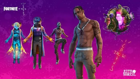 travis scott metaverse concert fashion2